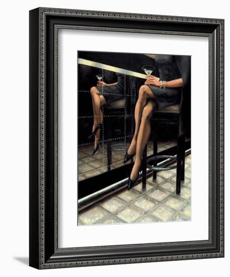 Martini with a Twist-Nathan Rohlander-Framed Art Print