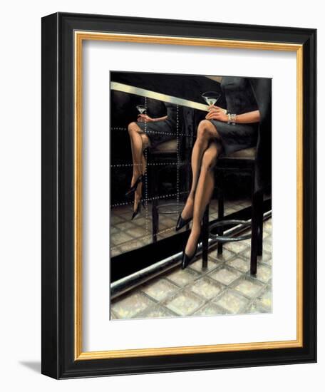 Martini with a Twist-Nathan Rohlander-Framed Art Print