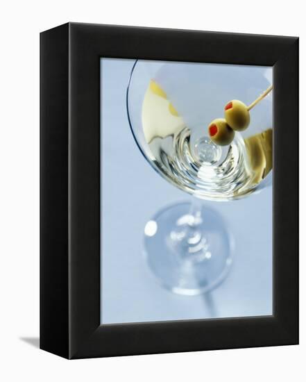 Martini with Olives-Steve Lupton-Framed Premier Image Canvas