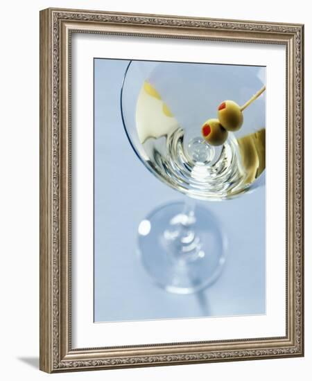 Martini with Olives-Steve Lupton-Framed Photographic Print