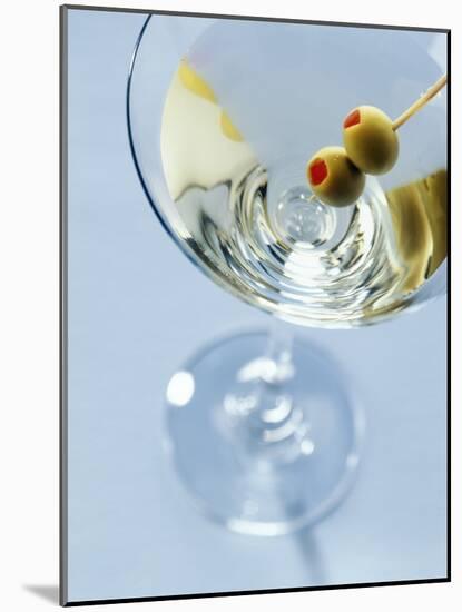 Martini with Olives-Steve Lupton-Mounted Photographic Print