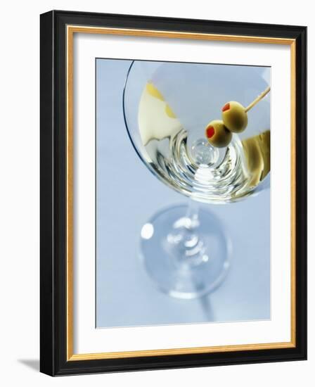 Martini with Olives-Steve Lupton-Framed Photographic Print