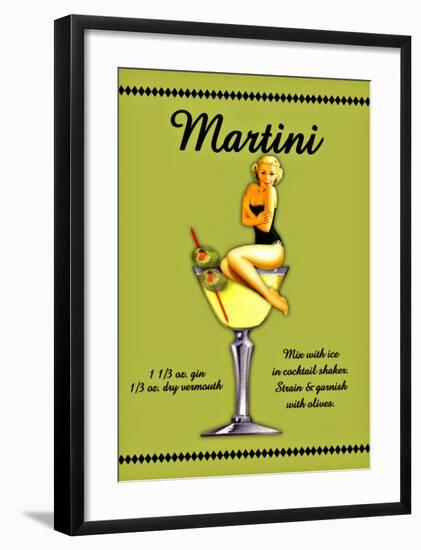 Martini-null-Framed Giclee Print