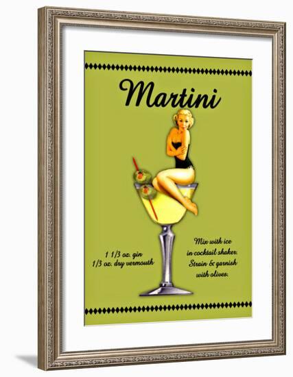 Martini-null-Framed Giclee Print