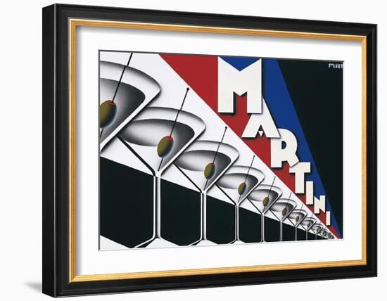 Martini-Steve Forney-Framed Art Print