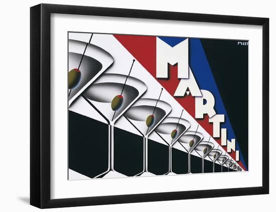 Martini-Steve Forney-Framed Art Print