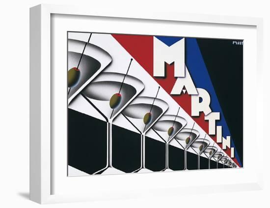 Martini-Steve Forney-Framed Art Print