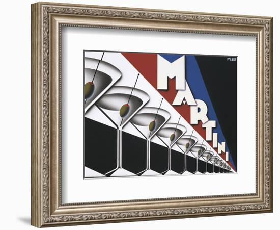 Martini-Steve Forney-Framed Art Print