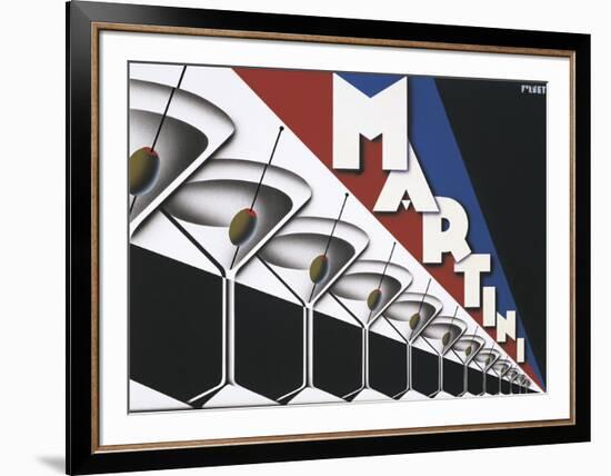 Martini-Steve Forney-Framed Art Print