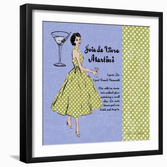 Martini-Lisa Ven Vertloh-Framed Art Print