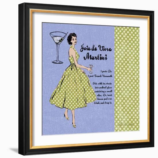 Martini-Lisa Ven Vertloh-Framed Art Print