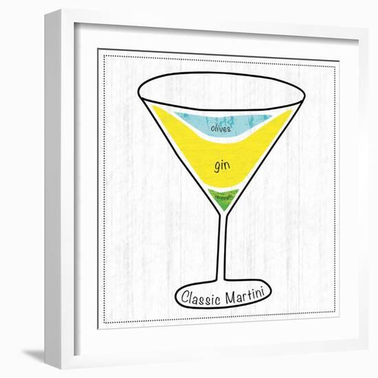 Martini-Lauren Gibbons-Framed Art Print