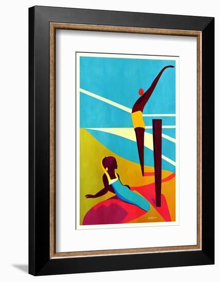 Martinique, 1958-Bo Anderson-Framed Photographic Print