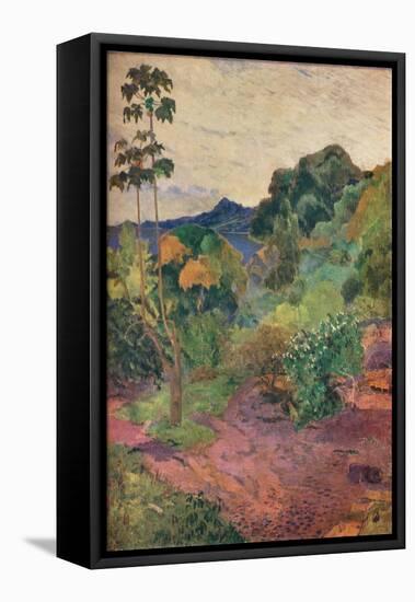 'Martinique Landscape', 1887-Paul Gauguin-Framed Premier Image Canvas