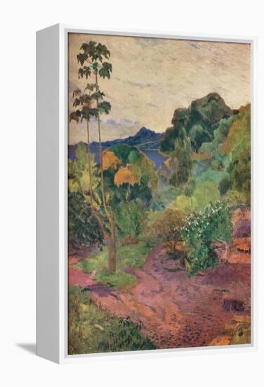 'Martinique Landscape', 1887-Paul Gauguin-Framed Premier Image Canvas