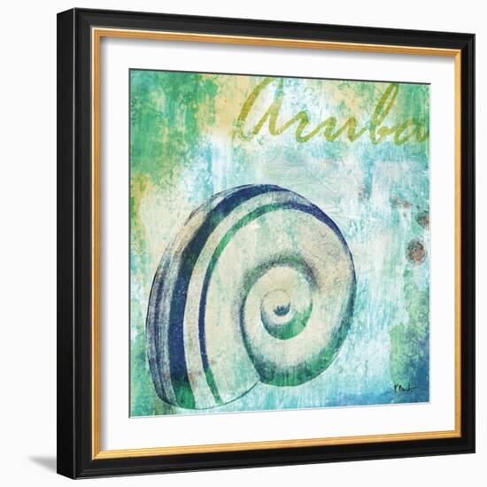 Martinique Shells III-Paul Brent-Framed Art Print