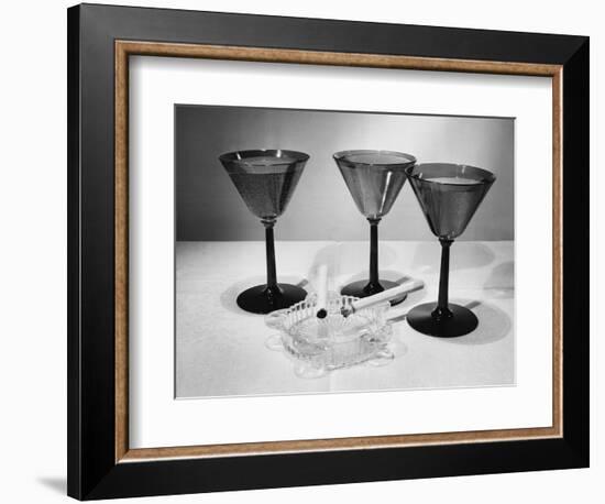 Martinis and Cigarettes-null-Framed Photographic Print