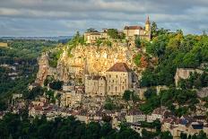 Lyon Cityscape from Saone River with Colorful Houses and River-MartinM303-Photographic Print