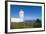 Martins, New Brunswick, White Old Traditional Historic Lighthouse Ion Water with Fields on Cliff-Bill Bachmann-Framed Photographic Print