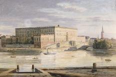 The Royal Palace, Stockholm, 1848-Martius Rorbye-Giclee Print