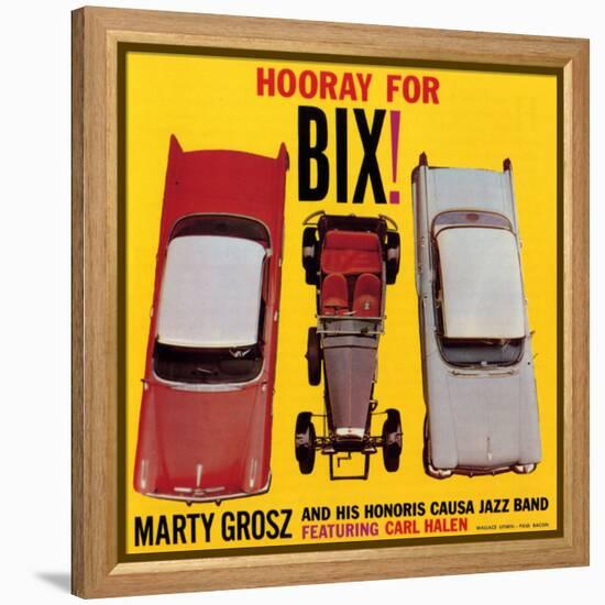 Marty Grosz, Hooray For Bix!-null-Framed Stretched Canvas