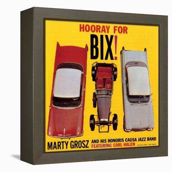 Marty Grosz, Hooray For Bix!-null-Framed Stretched Canvas