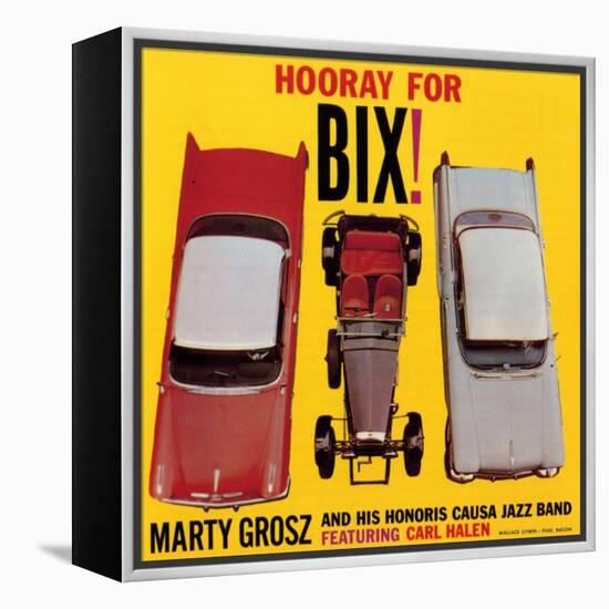 Marty Grosz, Hooray For Bix!-null-Framed Stretched Canvas