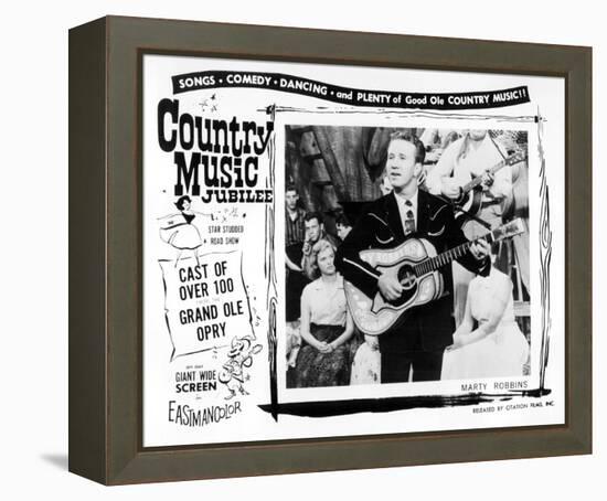 Marty Robbins-null-Framed Stretched Canvas