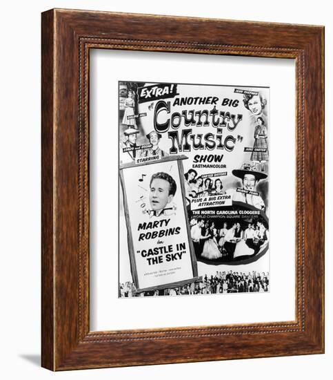 Marty Robbins--Framed Photo