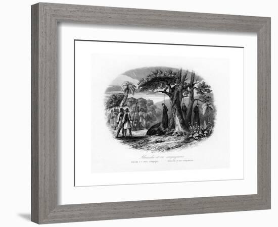 Martyrdom of Almeida and His Companions, C1840-N Remond-Framed Giclee Print