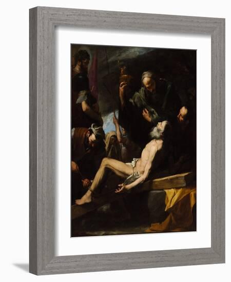 Martyrdom of Saint Andrew-José de Ribera-Framed Giclee Print