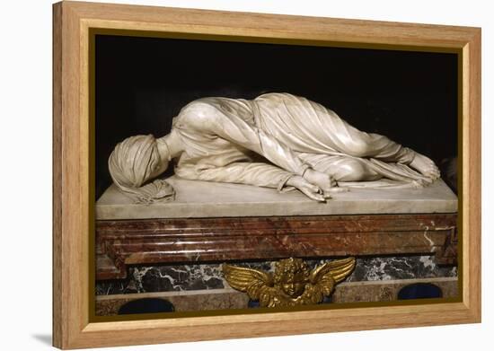 Martyrdom of Saint Cecilia, 1600-Stefano Maderno-Framed Premier Image Canvas