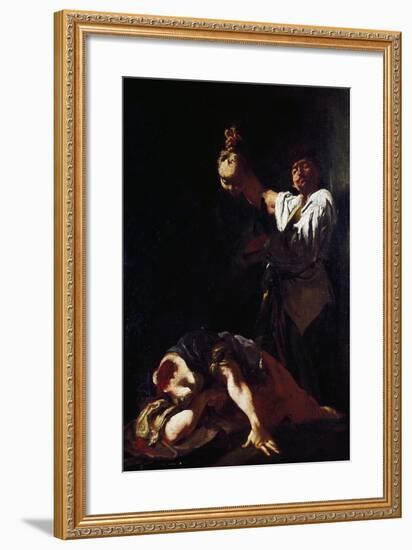 Martyrdom of Saint Eurosia-Giulia Lama-Framed Giclee Print