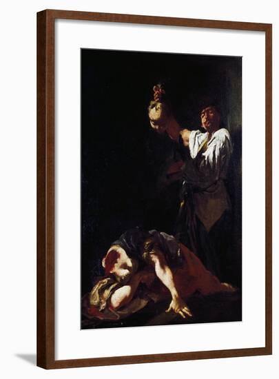 Martyrdom of Saint Eurosia-Giulia Lama-Framed Giclee Print