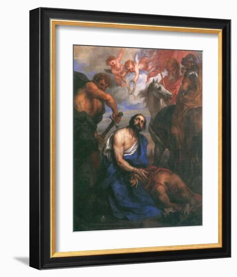 Martyrdom of Saint Jacob-Jan Boeckhorst-Framed Premium Giclee Print