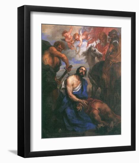Martyrdom of Saint Jacob-Jan Boeckhorst-Framed Premium Giclee Print