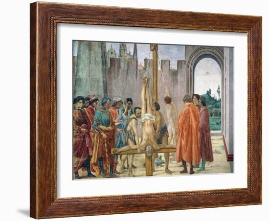 Martyrdom of Saint Peter, 1485-Filippino Lippi-Framed Giclee Print