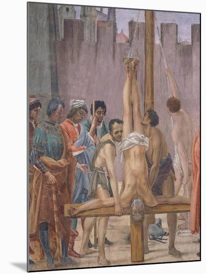 Martyrdom of Saint Peter, 1485-Filippino Lippi-Mounted Giclee Print