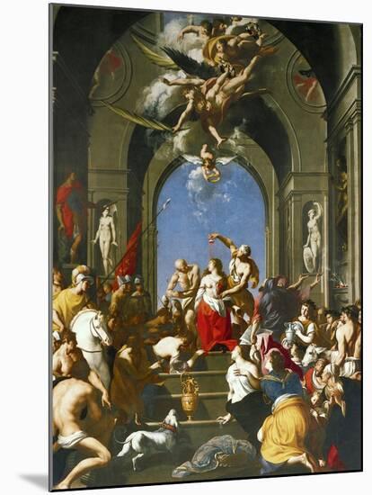 Martyrdom of St Agatha-null-Mounted Giclee Print