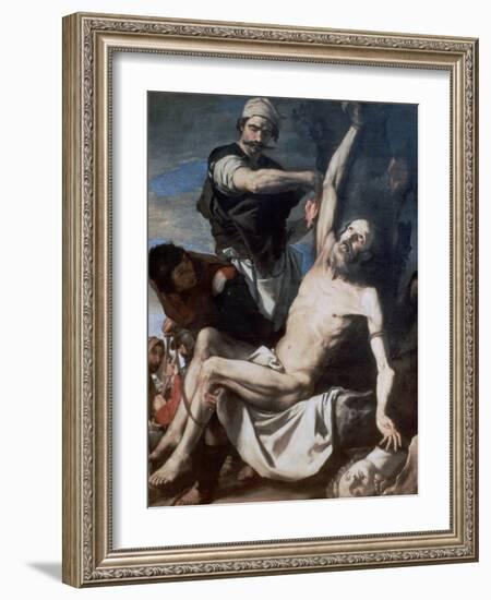 Martyrdom of St Bartholomew, 1644-Jusepe de Ribera-Framed Giclee Print