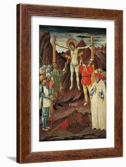 Martyrdom of St Biagio-Giovanni Antonio da Pesaro-Framed Giclee Print