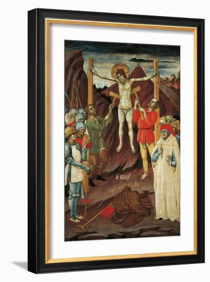 Martyrdom of St Biagio-Giovanni Antonio da Pesaro-Framed Giclee Print