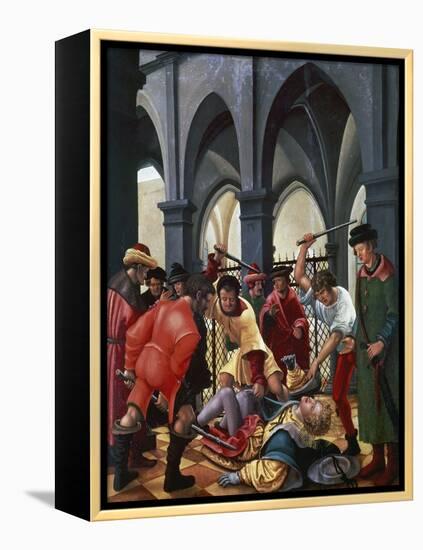 Martyrdom of St, Florian, 1516, by Albrecht Altdorfer (1480-1538), Germany, 16th Century-Albrecht Altdorfer-Framed Premier Image Canvas