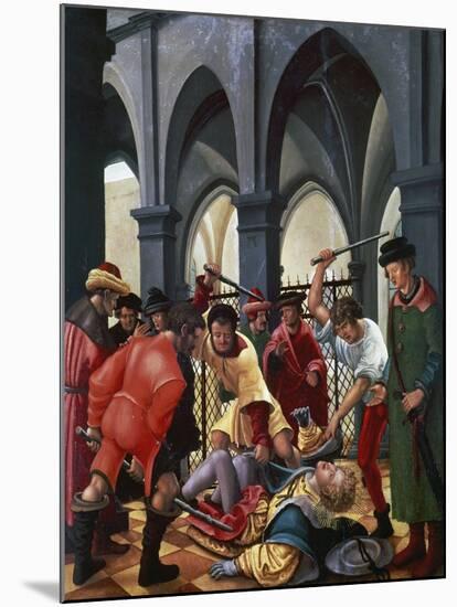 Martyrdom of St, Florian, 1516, by Albrecht Altdorfer (1480-1538), Germany, 16th Century-Albrecht Altdorfer-Mounted Giclee Print