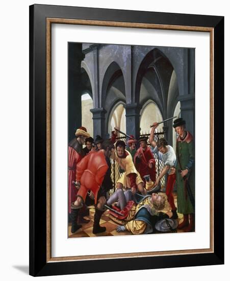 Martyrdom of St, Florian, 1516, by Albrecht Altdorfer (1480-1538), Germany, 16th Century-Albrecht Altdorfer-Framed Giclee Print