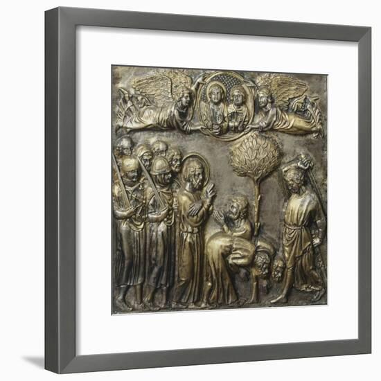 Martyrdom of St James, Panel on Frontal of Altar of St James-Andrea Di Jacopo D'Ognabene-Framed Giclee Print