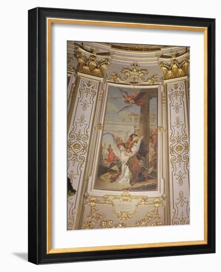 Martyrdom of St. John, Bishop of Bergamo-Giovanni Battista Tiepolo-Framed Photographic Print