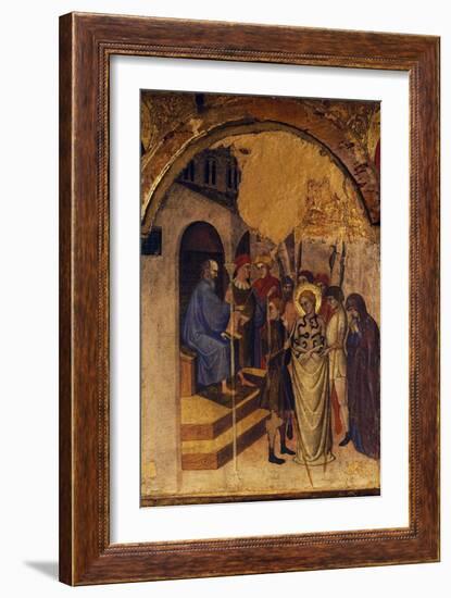 Martyrdom of St Julian, Altarpiece-Paolo Veronese-Framed Giclee Print