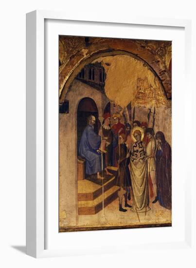 Martyrdom of St Julian, Altarpiece-Paolo Veronese-Framed Giclee Print