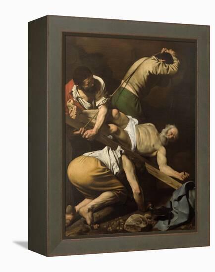 Martyrdom of St Peter-Caravaggio-Framed Premier Image Canvas